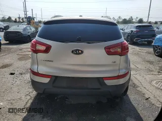 2012 Kia Sportage EX with VIN KNDPC3A21C7185453, listed as a Copart auction lot 56322245 with 142,410 mi miles and Salvage title. Bid and sale history available at DreamBid. Image 6.