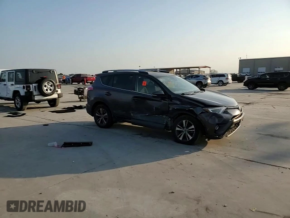 2017 Toyota RAV4 XLE with VIN JTMWFREV0HJ701712, listed as a Copart auction lot 53464465 with 0 mi miles and Salvage Title. Bid and sale history available at carsss.com. Image 12.