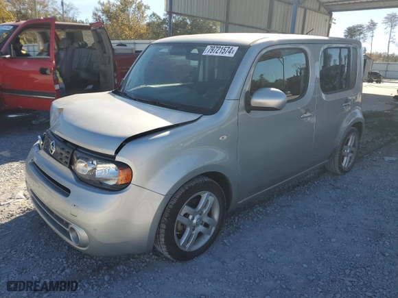 2009 Nissan Cube 1.8 SL with VIN JN8AZ28R09T125539, listed as a Copart auction lot 79721574 with 149,596 mi miles and Salvage Title. Bid and sale history available at carsss.com. Image 1.