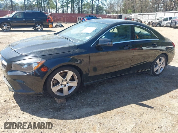2016 Mercedes-Benz CLA with VIN WDDSJ4EB1GN299038, listed as a IAAI auction lot 41805142 with 95,621 mi miles. Bid and sale history available at carsss.com. Image 17.