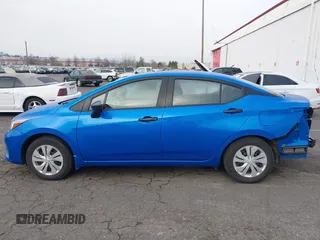 2024 Nissan Versa S with VIN 3N1CN8DV2RL845373, listed as a IAAI auction lot 41744910 with 28,686 mi miles. Bid and sale history available at carsss.com. Image 15.