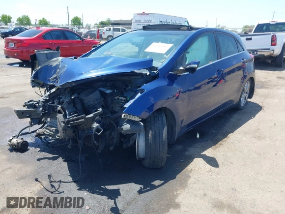 2013 Hyundai Elantra with VIN KMHD35LE5DU022227, listed as a IAAI auction lot 42262380 with Not provided miles and . Bid and sale history available at DreamBid. Image 2.