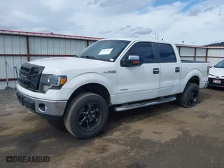 2013 Ford F-150 XL with VIN 1FTFW1ET4DFB79812, listed as a IAAI auction lot 41883881 with 231,340 mi miles. Bid and sale history available at carsss.com. Image 18.