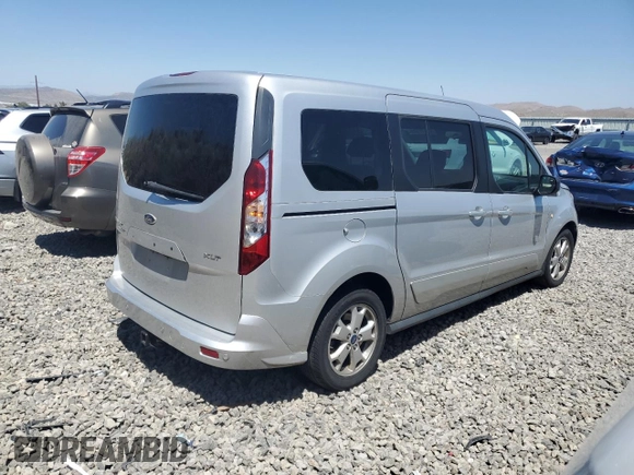 2015 Ford Transit Connect XLT with VIN NM0GE9F74F1198008, listed as a Copart auction lot 65177975 with 165,234 mi miles and Clean title. Bid and sale history available at DreamBid. Image 3.