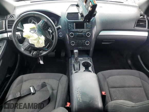 2017 Ford Explorer XLT with VIN 1FM5K7D84HGB68411, listed as a Copart auction lot 51478855 with 188,438 mi miles and Salvage Title. Bid and sale history available at DreamBid. Image 8.