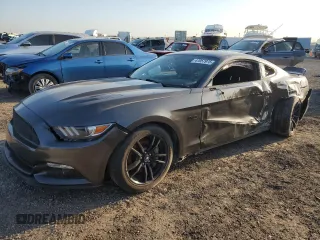 2017 Ford Mustang GT with VIN 1FA6P8CF6H5312882, listed as a Copart auction lot 47057975 with 119,187 mi miles and Salvage Title. Bid and sale history available at carsss.com. Image 1.