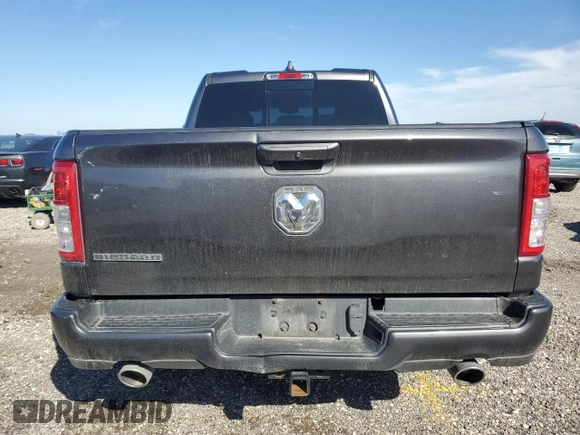 2020 Ram 1500 Big Horn with VIN 1C6RREBT1LN253005, listed as a Copart auction lot 42678745 with 97,272 mi miles and Salvage Title. Bid and sale history available at carsss.com. Image 6.