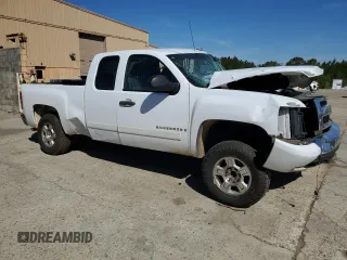 2008 Chevrolet Silverado 1500 1LT with VIN 1GCEC19J68Z317402, listed as a Copart auction lot 49586835 with Not Provided miles and Salvage Title. Bid and sale history available at DreamBid. Image 4.