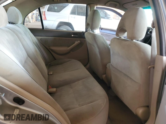 2004 Honda Civic LX with VIN 2HGES15534H534008, listed as a Copart auction lot 45570955 with 209,480 mi miles and Salvage Title. Bid and sale history available at DreamBid. Image 10.