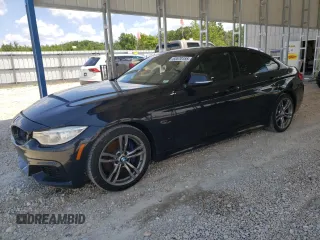 2015 BMW 4 Series 428i with VIN WBA4A9C5XFD416498, listed as a Copart auction lot 63570155 with 114,848 mi miles and Clean title. Bid and sale history available at DreamBid. Image 1.