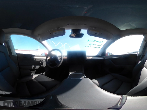 2023 Tesla Model Y Long Range with VIN 7SAYGDEEXPA182702, listed as a IAAI auction lot 42023730 with Not provided miles and . Bid and sale history available at DreamBid. Image 23.