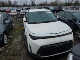 2023 Kia Soul LX with VIN KNDJ23AUXP7851208, listed as a Copart auction lot 45886345 with 55,787 mi miles and Salvage Title. Bid and sale history available at DreamBid. Image 5.
