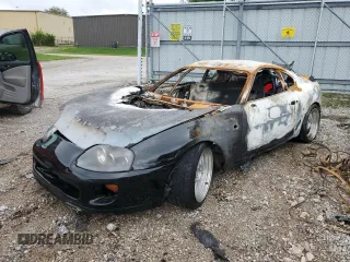 1994 Toyota Supra с VIN JZA800020465, выставлен на аукционе Copart как лот 72935024 с пробегом Не указан миль и Списание • Salvage title. История ставок и продаж доступна на DreamBid. Изображение 1.