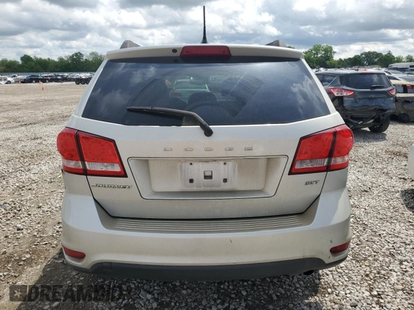 2014 Dodge Journey SXT z VIN 3C4PDCBB9ET171925, wystawiony jako Copart lot #56799795 z przebiegiem 163 741 mil mil oraz Czysty tytuł • Clean title. Historia ofert i sprzedaży dostępna na DreamBid. Obrazek 6.