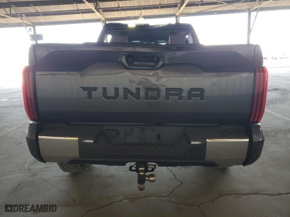 2025 Toyota Tundra 4WD SR with VIN 5TFLA5DB8SX243584, listed as a Copart auction lot 41913525 with 2,936 mi miles and Salvage Title. Bid and sale history available at carsss.com. Image 6.
