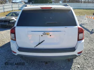 2015 Jeep Compass Sport with VIN 1C4NJCBA4FD226201, listed as a Copart auction lot 47351995 with 160,207 mi miles and Clean Title. Bid and sale history available at carsss.com. Image 6.