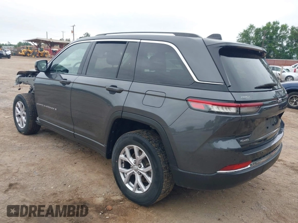 2022 Jeep Grand Cherokee Limited z VIN 1C4RJHBG7N8524199, wystawiony jako IAAI lot #42177577 z przebiegiem 70 397 mil mil oraz . Historia ofert i sprzedaży dostępna na DreamBid. Obrazek 3.