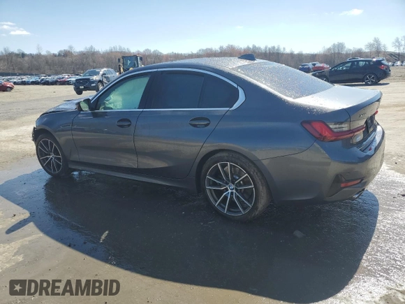 2022 BMW 3 Series 330i xDrive with VIN 3MW5R7J01N8C31647, listed as a Copart auction lot 51417365 with 0 mi miles and Salvage Title. Bid and sale history available at carsss.com. Image 2.