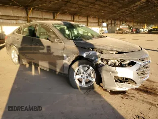 2024 Chevrolet Malibu LS with VIN 1G1ZC5ST9RF225412, listed as a Copart auction lot 88205775 with 11,550 mi miles and Salvage Title. Bid and sale history available at DreamBid. Image 4.