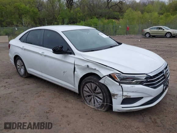 2019 Volkswagen Jetta S with VIN 3VWC57BUXKM059741, listed as a IAAI auction lot 42189565 with 127,972 mi miles and . Bid and sale history available at DreamBid. Image 1.
