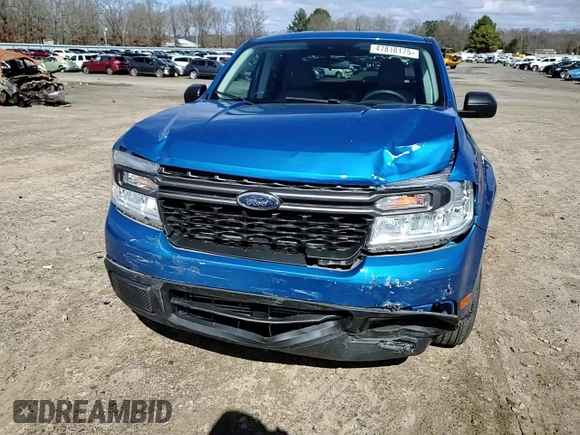 2022 Ford Maverick XL with VIN 3FTTW8E95NRA92506, listed as a Copart auction lot 47818175 with 13,123 mi miles and Salvage Title. Bid and sale history available at DreamBid. Image 11.