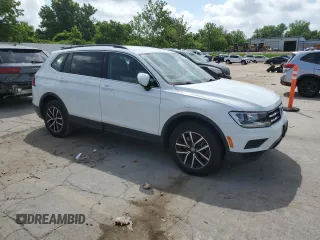 2021 Volkswagen Tiguan SE z VIN 3VV3B7AX1MM071918, wystawiony jako Copart lot #61259035 z przebiegiem 37 267 mil mil oraz Szkoda całkowita • Salvage title. Historia ofert i sprzedaży dostępna na DreamBid. Obrazek 4.