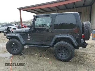 2004 Jeep Wrangler Sahara with VIN 1J4FA59SX4P722608, listed as a Copart auction lot 51223345 with 146,600 mi miles and Salvage title. Bid and sale history available at DreamBid. Image 2.