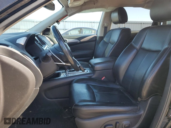2017 Nissan Pathfinder SL with VIN 5N1DR2MNXHC630140, listed as a Copart auction lot 46420175 with 95,600 mi miles and Salvage title. Bid and sale history available at DreamBid. Image 7.