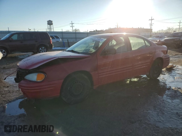 1999 Pontiac Grand Am SE2 with VIN 1G2NE52T5XM831139, listed as a Copart auction lot 89160335 with 120,900 mi miles and Salvage Title. Bid and sale history available at carsss.com. Image 1.