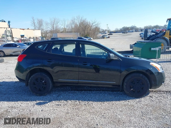2009 Nissan Rogue S with VIN JN8AS58V09W439399, listed as a IAAI auction lot 41805423 with 217,487 mi miles. Bid and sale history available at carsss.com. Image 13.