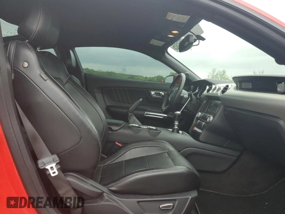 2015 Ford Mustang GT with VIN 1FA6P8CF5F5355719, listed as a Copart auction lot 50631025 with 68,262 mi miles and Salvage Title. Bid and sale history available at DreamBid. Image 10.
