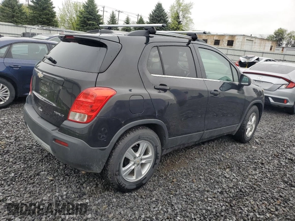 2016 Chevrolet Trax LT with VIN KL7CJLSB6GB676751, listed as a Copart auction lot 55725925 with 130,592 mi miles and Clean Title. Bid and sale history available at carsss.com. Image 3.