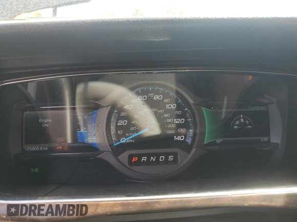 2017 Ford Taurus Limited with VIN 1FAHP2F85HG108467, listed as a Copart auction lot 61956805 with 125,905 mi miles and Salvage title. Bid and sale history available at DreamBid. Image 9.