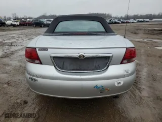 2001 Chrysler Sebring LXi with VIN 1C3EL55UX1N556511, listed as a Copart auction lot 81047244 with 83,830 mi miles and Clean Title. Bid and sale history available at carsss.com. Image 6.