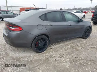 2015 Dodge Dart Limited with VIN 1C3CDFCB2FD346350, listed as a IAAI auction lot 41472008 with 107,831 mi miles. Bid and sale history available at carsss.com. Image 4.