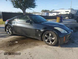 2008 Nissan 350Z with VIN JN1BZ34D18M704065, listed as a Copart auction lot 46023565 with 162,484 mi miles and Non Repairable. Bid and sale history available at carsss.com. Image 4.