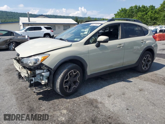 2015 Subaru Crosstrek Limited with VIN JF2GPAPC1F8294147, listed as a Copart auction lot 64411425 with 116,077 mi miles and Salvage title. Bid and sale history available at DreamBid. Image 1.