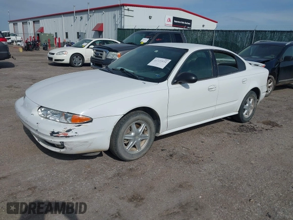 2004 Oldsmobile Alero GL1 z VIN 1G3NL52F24C176791, wystawiony jako IAAI lot #41955832 z przebiegiem 220 757 mil mil oraz . Historia ofert i sprzedaży dostępna na DreamBid. Obrazek 2.