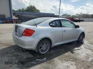 2007 Scion tC Spec with VIN JTKDE177270207889, listed as a Copart auction lot 50557555 with 192,091 mi miles and Salvage Title. Bid and sale history available at carsss.com. Image 3.