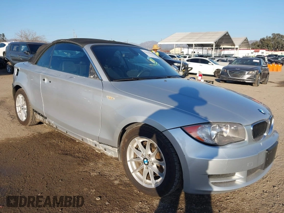 2011 BMW 1 Series 128i with VIN WBAUN1C59BVH83776, listed as a IAAI auction lot 41616463 with 55,865 mi miles and . Bid and sale history available at DreamBid. Image 1.