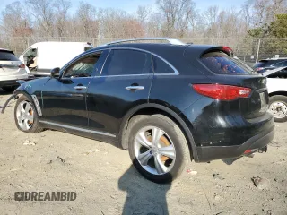2010 Infiniti FX with VIN JN8AS1MW1AM856800, listed as a Copart auction lot 48425245 with 154,305 mi miles and Salvage Title. Bid and sale history available at carsss.com. Image 2.