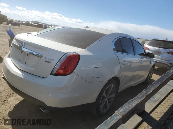 2009 Lincoln MKS with VIN 1LNHM94R59G611484, listed as a Copart auction lot 43998775 with 118,706 mi miles and Salvage Title. Bid and sale history available at DreamBid. Image 3.