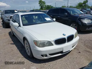 2006 BMW 7 Series 750i with VIN WBAHL83576DT03355, listed as a IAAI auction lot 42606906 with 186,494 mi miles and . Bid and sale history available at DreamBid. Image 6.