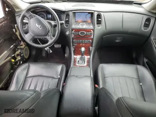 2017 Infiniti QX50 with VIN JN1BJ0RR3HM400097, listed as a Copart auction lot 52618555 with 128,565 mi miles and Salvage Title. Bid and sale history available at carsss.com. Image 8.