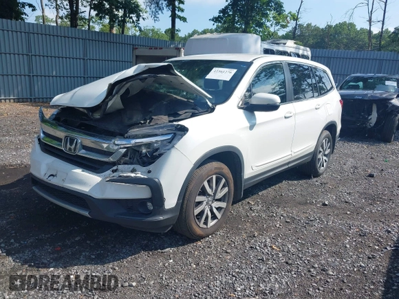 2021 Honda Pilot EX with VIN 5FNYF6H38MB072297, listed as a IAAI auction lot 42561276 with 119,172 mi miles and . Bid and sale history available at DreamBid. Image 17.