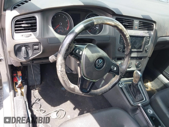 2016 Volkswagen Golf TSI S with VIN 3VWC17AU4GM520968, listed as a IAAI auction lot 42200636 with 95,521 mi miles and . Bid and sale history available at DreamBid. Image 13.