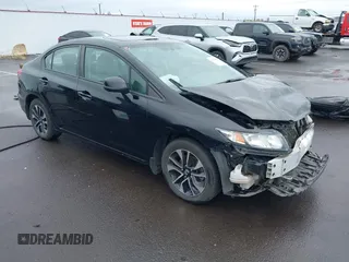2013 Honda Civic EX with VIN 19XFB2F89DE224703, listed as a IAAI auction lot 41969930 with 109,009 mi miles and . Bid and sale history available at DreamBid. Image 1.