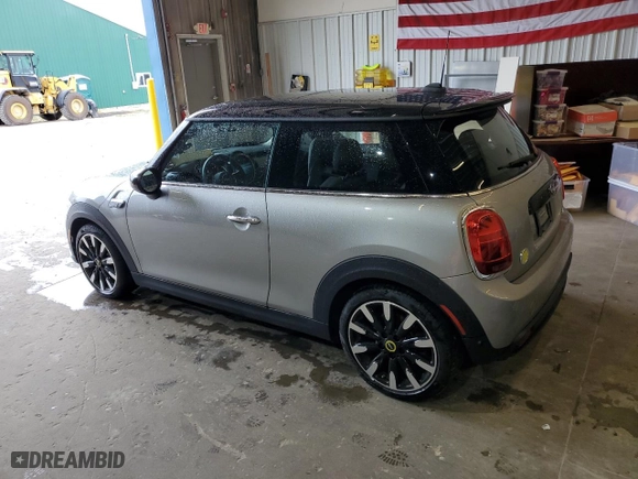 2023 MINI Hardtop 2 Door Cooper SE Signature with VIN WMW13DJ09P2T81795, listed as a Copart auction lot 65891834 with 13,680 mi miles and Salvage Title. Bid and sale history available at carsss.com. Image 2.