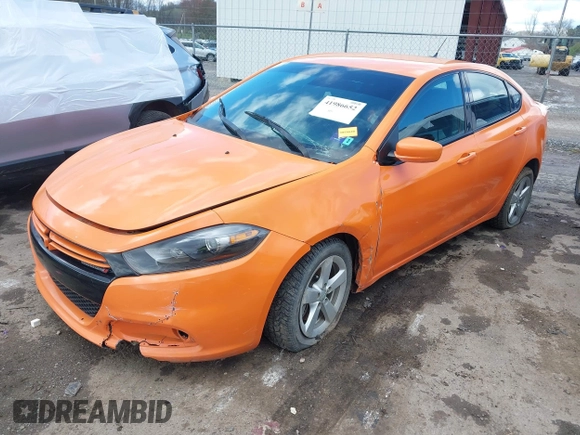 2013 Dodge Dart SXT with VIN 1C3CDFBA6DD171736, listed as a IAAI auction lot 41986652 with 141,739 mi miles. Bid and sale history available at carsss.com. Image 2.