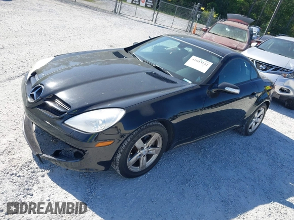 2007 Mercedes-Benz SLK 280 with VIN WDBWK54F37F142526, listed as a IAAI auction lot 42043242 with 128,143 mi miles and . Bid and sale history available at DreamBid. Image 17.